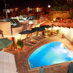 Отель B&B Villa Cristina Джардини Наксос бассейн