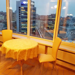 Мост Сити Апарт Отель 3* Улучшенные апартаменты с двуспальной кроватью фото 28
