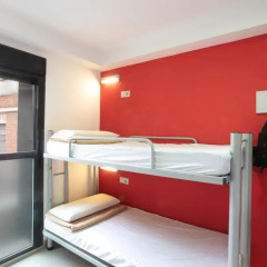 Center Valencia Youth Hostel Кровать в общем номере с двухъярусной кроватью фото 15