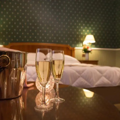 Strozzi Palace Hotel 4* Стандартный номер с двуспальной кроватью фото 8