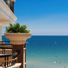 Отель Golden Rainbow Beach Aparthotel Солнечный берег балкон
