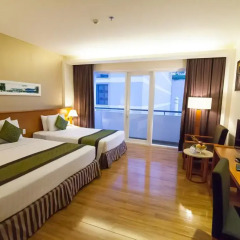 Saigon Hotel 3* Улучшенный номер с различными типами кроватей фото 5