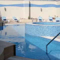 Отель Grand Belle Vue Hotel Apartment ОАЭ, Дубай - 8 отзывов об отеле, цены и фото номеров - забронировать отель Grand Belle Vue Hotel Apartment онлайн бассейн фото 3