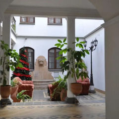 Отель Hostal Patrimonio - Sucre Стандартный номер с двуспальной кроватью фото 5
