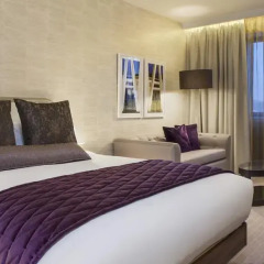 Отель Holiday Inn London Kings Cross / Bloomsbury 4* Стандартный номер с различными типами кроватей фото 4