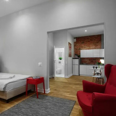 Отель Cinema Rooms - Piotrkowska 4* Студия Делюкс с различными типами кроватей фото 7
