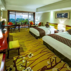Guangzhou Phoenix City Hotel 4* Улучшенный номер с различными типами кроватей фото 4