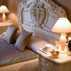 Hotel Chateau de la Tour 4* Стандартный номер двуспальная кровать фото 4