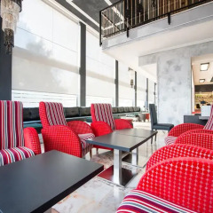 Отель Sallés Hotel Ciutat del Prat Испания, Эль-Прат-де-Льобрегат - 4 отзыва об отеле, цены и фото номеров - забронировать отель Sallés Hotel Ciutat del Prat онлайн питание фото 2