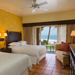 Отель Sheraton Grand Los Cabos Hacienda Del Mar 4* Люкс повышенной комфортности с различными типами кроватей фото 4