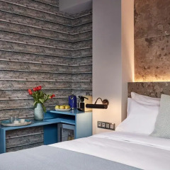 Отель 18 Micon Street 4* Стандартный семейный номер с 2 отдельными кроватями фото 4