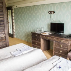 Гостиница Эко-парк Времена года Номер Комфорт разные типы кроватей фото 5
