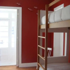 Porto Spot Hostel Кровать в общем номере двухъярусные кровати фото 14