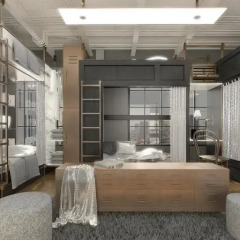 Отель The Printing House Poshtel 2* Кровать в общем номере с двухъярусной кроватью фото 3