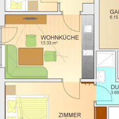Отель Landhaus Gruner интерьер отеля