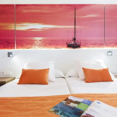 Отель Apartamentos Playas Cas Saboners Улучшенные апартаменты с различными типами кроватей фото 12