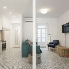 Апартаменты Lisbon Serviced Apartments - Castelo S. Jorge Студия с различными типами кроватей фото 8