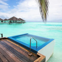 Отель Kihaad Maldives 5* Вилла с различными типами кроватей фото 8