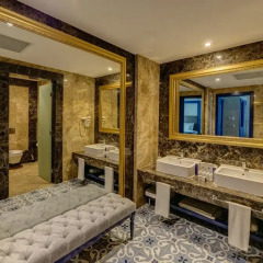 Rubi Platinum Spa Resort & Suites - Всё включено Турция, Аланья - отзывы, цены и фото номеров - забронировать отель Rubi Platinum Spa Resort & Suites - Всё включено онлайн ванная