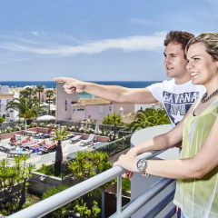 Отель Luna Clube Oceano 3* Студия с двуспальной кроватью фото 5