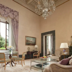 Four Seasons Hotel Firenze 5* Представительский люкс с различными типами кроватей фото 3