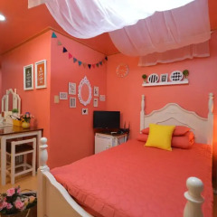 Отель Han River Guesthouse 2* Семейная студия с двуспальной кроватью фото 27