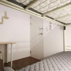 Blueboat Hostel Myeongdong Кровать в мужском общем номере с двухъярусной кроватью фото 7