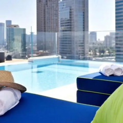 Отель Indigo Tel Aviv - Diamond Exchange Рамат-Ган бассейн фото 3