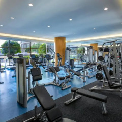 Отель Swissôtel Al Ghurair Dubai (ex.Al Ghurair Arjaan by Rotana) ОАЭ, Дубай - отзывы, цены и фото номеров - забронировать отель Swissôtel Al Ghurair Dubai (ex.Al Ghurair Arjaan by Rotana) онлайн фитнесс-зал