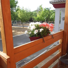 Отель Bungalows Rafting Benamejí балкон