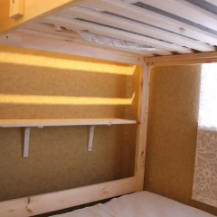 Hostel Inzhir Кровать в общем номере с двухъярусной кроватью фото 7