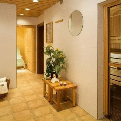Top Countryline Hotel Schrenkhof Унтерхахинг сауна фото 2