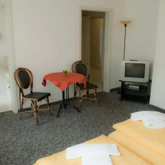 Отель Pension Leipzig Georgplatz 3* Стандартный номер разные типы кроватей фото 7
