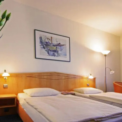 Hotel Panorama Hamburg-Billstedt 4* Стандартный номер с различными типами кроватей фото 4