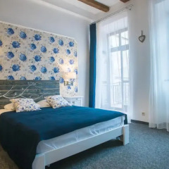 Central MINI HOTEL 3* Номер Делюкс двуспальная кровать фото 3