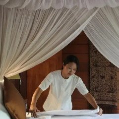Отель The Pavilions Bali 4* Вилла с различными типами кроватей фото 11