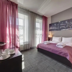Мини-отель MaryHotel Улучшенный номер с двуспальной кроватью фото 20