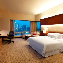 Отель The Westin Guangzhou 5* Номер Делюкс с разными типами кроватей фото 5