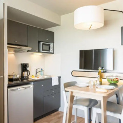 Отель Aparthotel Adagio access Paris Massy Gare TGV 3* Студия с различными типами кроватей фото 7