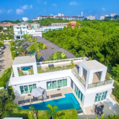 Отель Villas In Pattaya 5* Стандартный номер с различными типами кроватей фото 4
