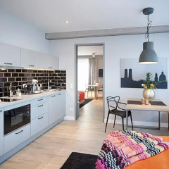 Апартаменты Mloft Apartments Munchen Мюнхен в номере фото 6