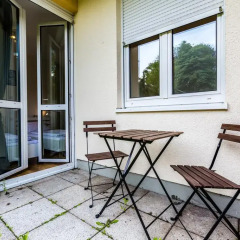 Апартаменты City Apartments Köln Кёльн балкон