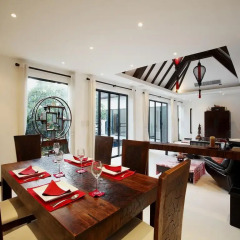 Отель BYG Private Pool Villa @ Layan Beach питание