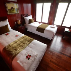 Отель Halong Royal Palace Cruise 3* Стандартный номер с различными типами кроватей фото 2