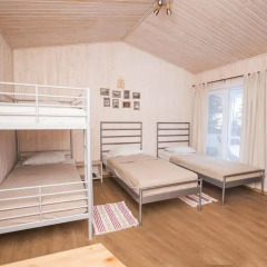 Гостиница Holiday home Vepsskiy Hytor Шале с разными типами кроватей фото 2