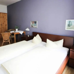 Отель Pension/Guesthouse am Hauptbahnhof Номер Комфорт с различными типами кроватей фото 10