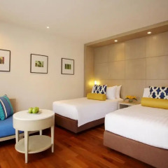 Отель Amari Koh Samui 4* Улучшенный номер с 2 отдельными кроватями фото 3