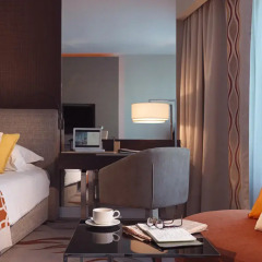 Отель Hilton Capital Grand Abu Dhabi 5* Представительский номер с различными типами кроватей фото 2