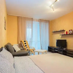 Апартаменты Crown Apartments - Minsk Минск комната для гостей фото 2