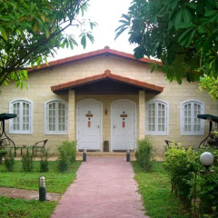 Отель Pictory Garden Resort 3* Коттедж с разными типами кроватей фото 9